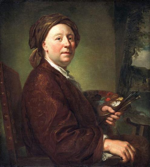 Anton Raphael Mengs Portrait of Richard Wilson oil painting image
